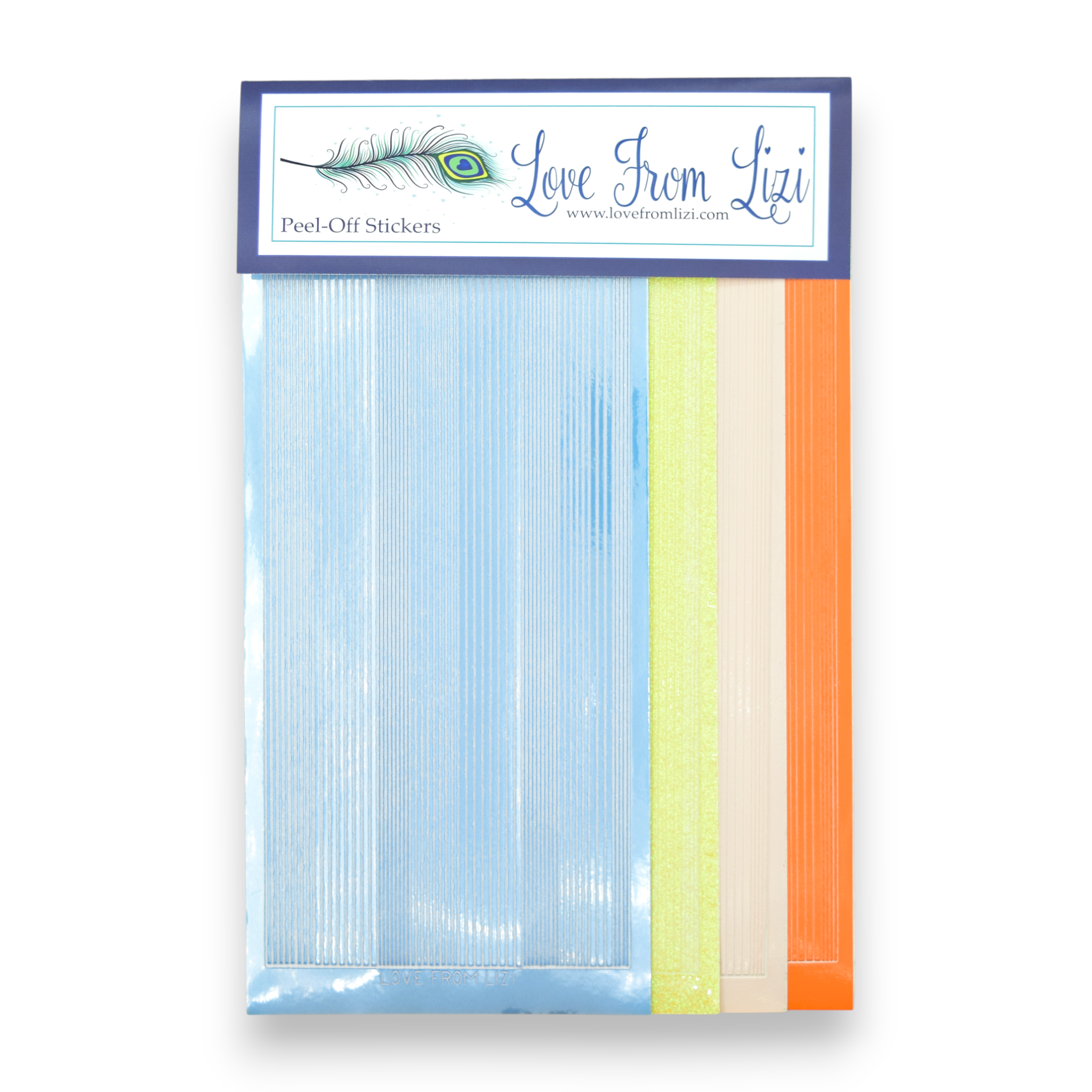 Autumn Breeze - Pin Stripe Peel-Off 4 Pack